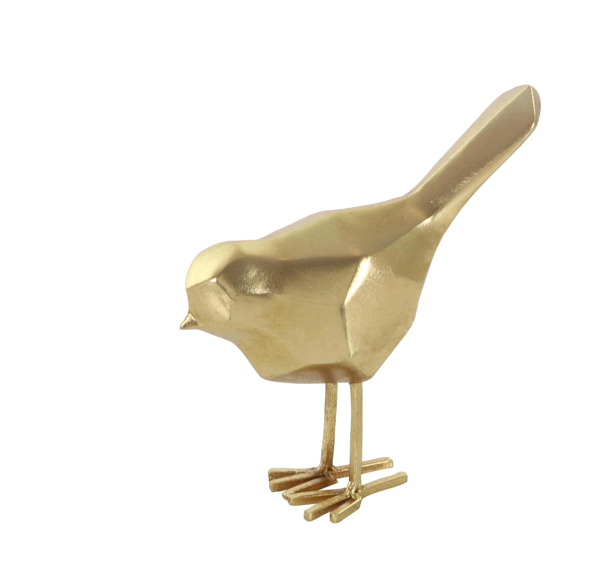 CosmoLiving by Cosmopolitan Set of 2 Bird Polystone Decorative Sculpture