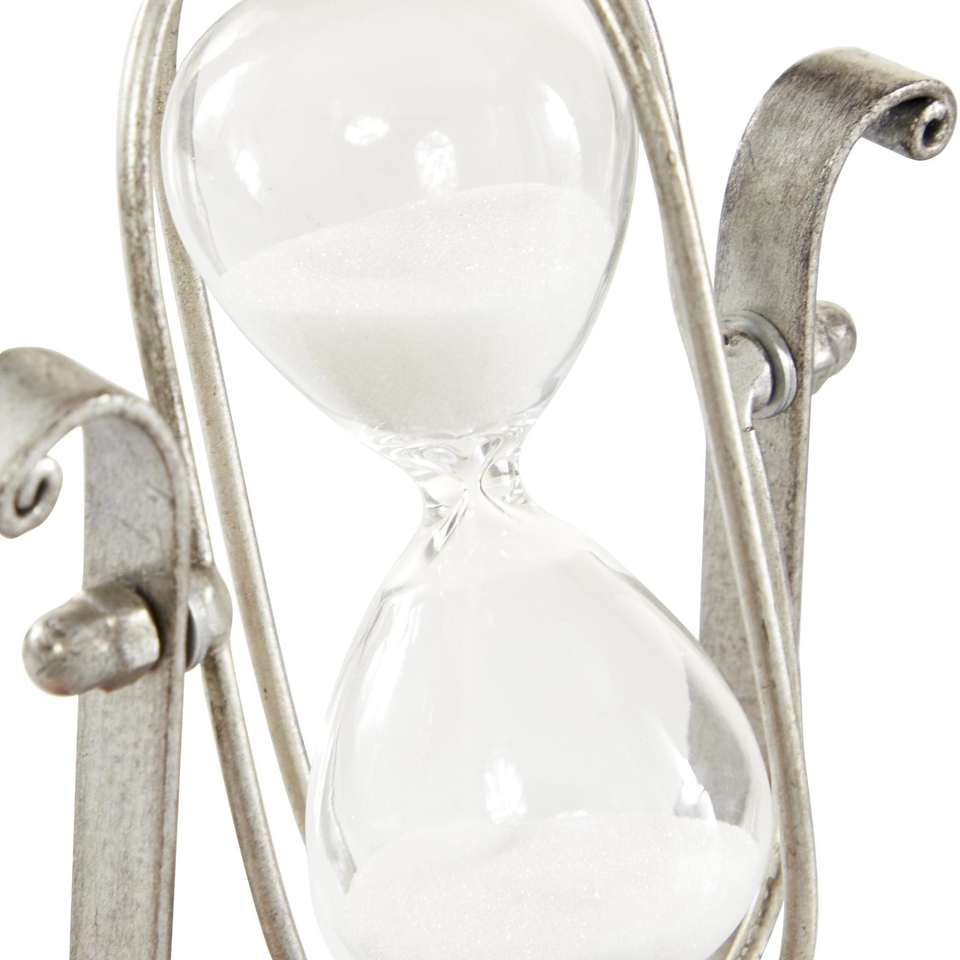 Scroll Metal Hourglass Sand Hourglass Timer
