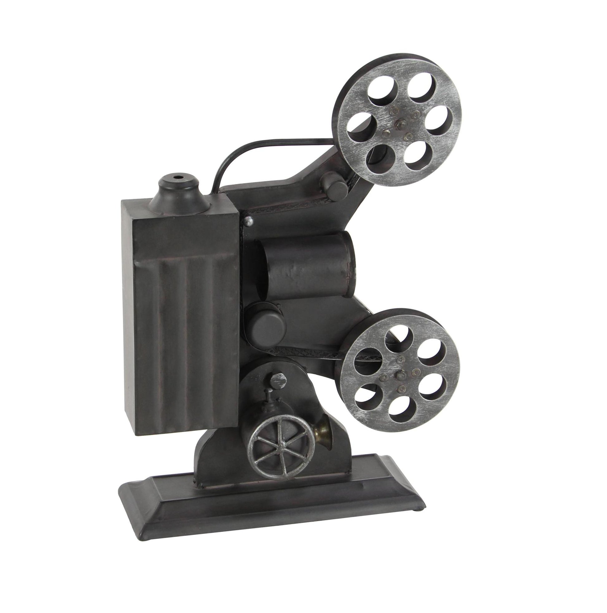 Film Black Metal Camera Decorative Sculpture