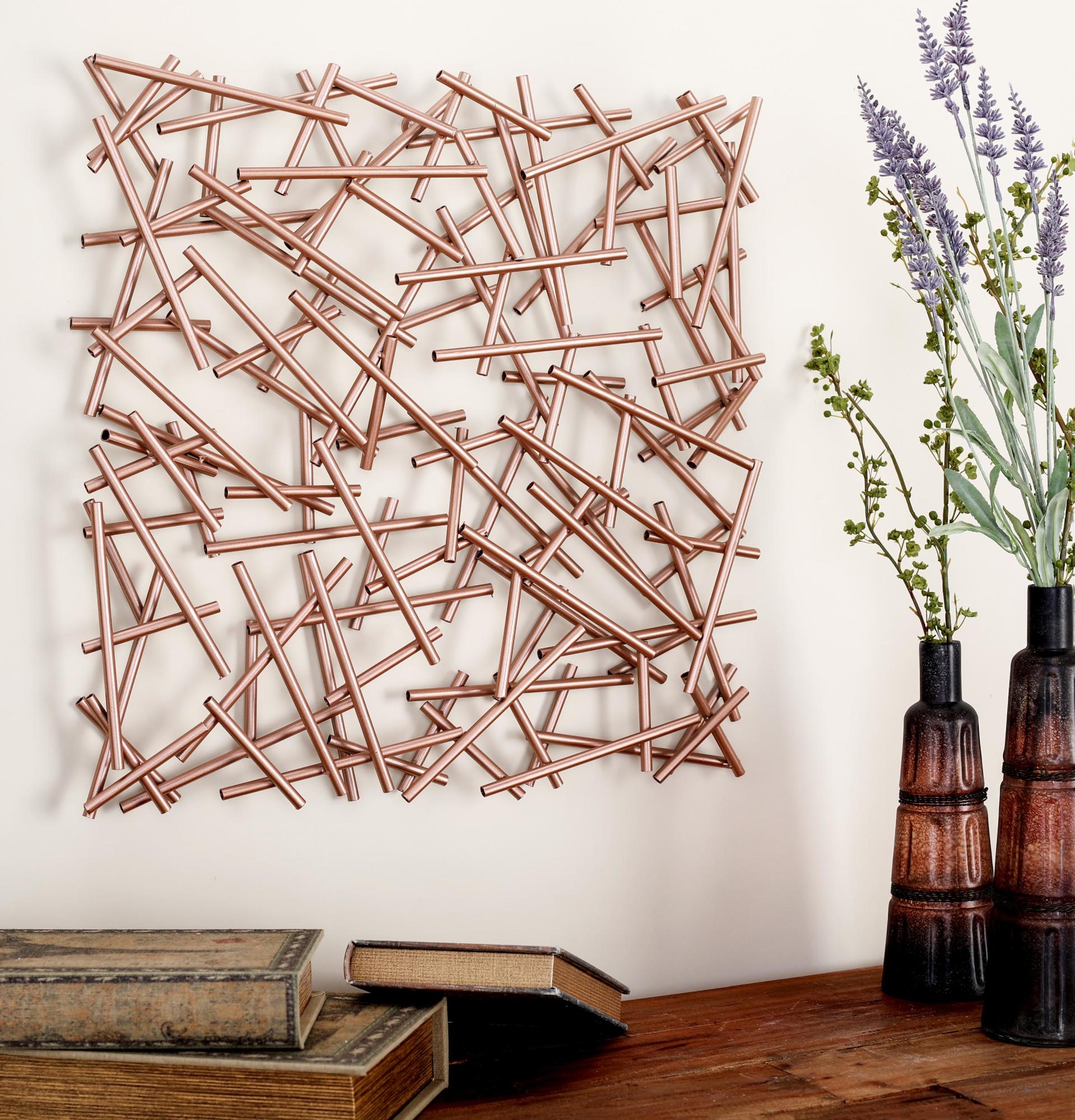 Geometric Metal Home Wall Decor