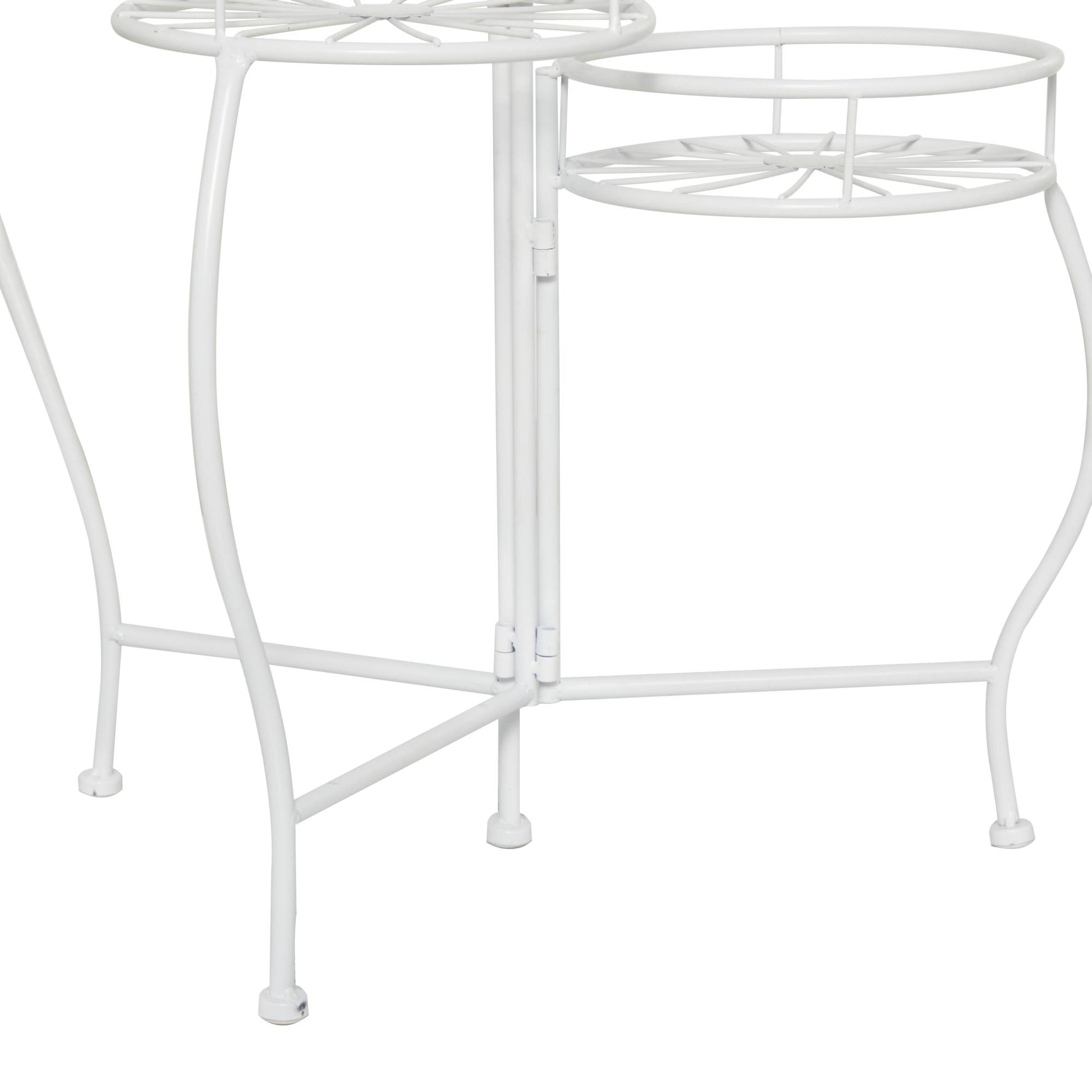 Starburst Metal 3 Tier Indoor Outdoor Plantstand