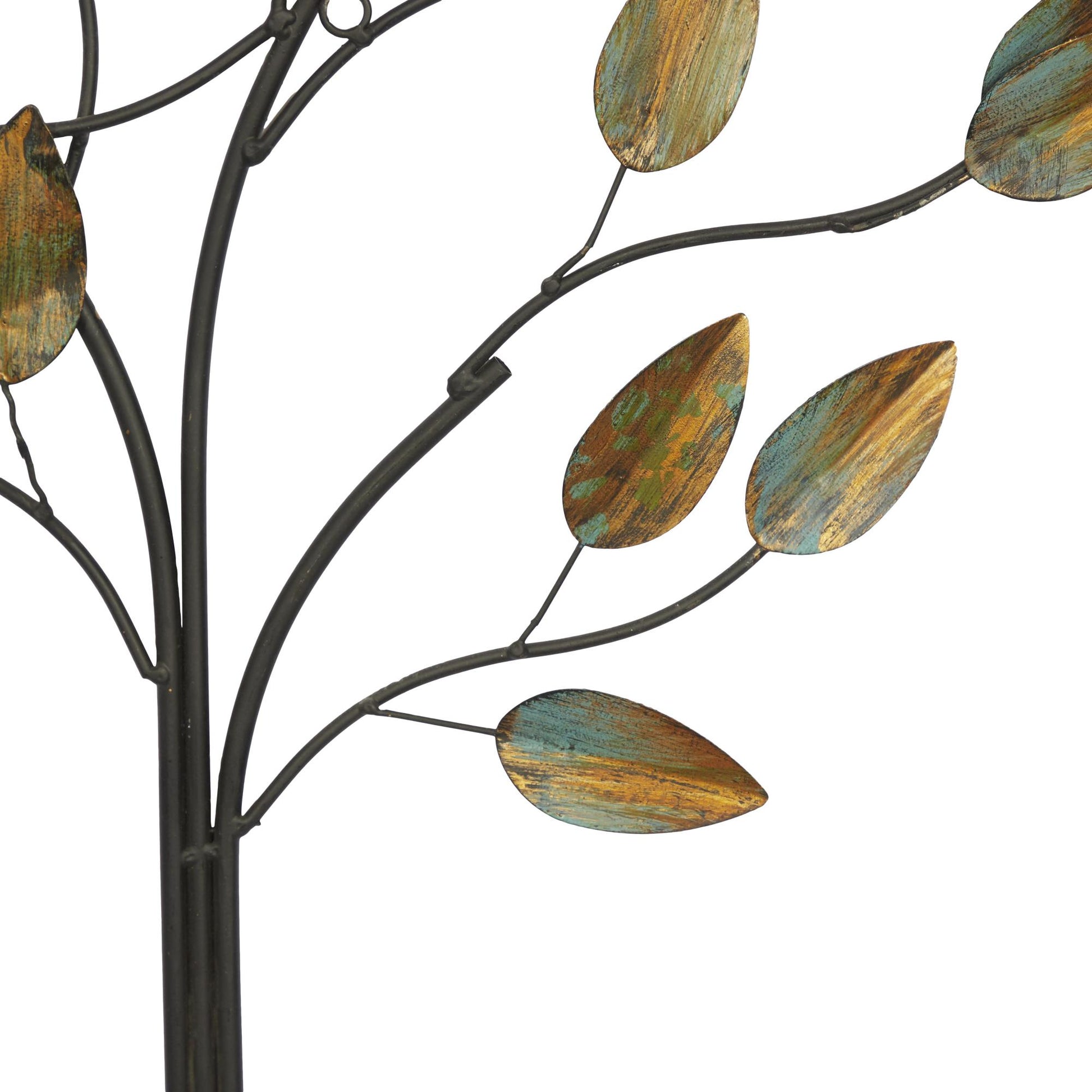 Tree Brown Metal Home Wall Decor