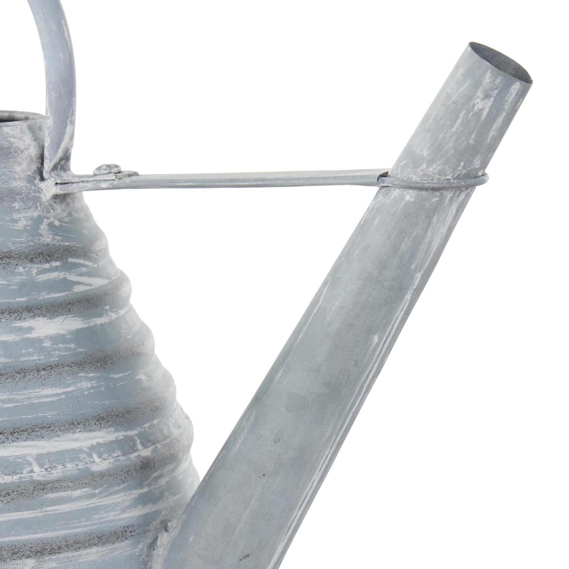 Watering Can Metal Beehive Shaped Watering Can Indoor Outdoor Planter with Large Loop Handle 14" x 8" x 12"