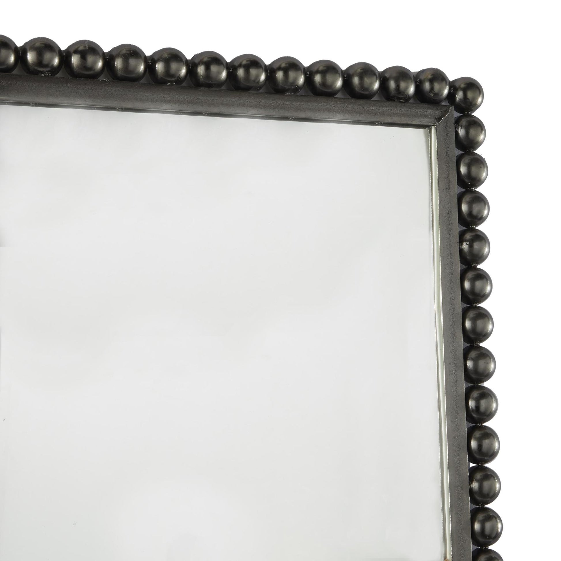 CosmoLiving by Cosmopolitan Metal Room Wall Mirror with Beaded Detailing