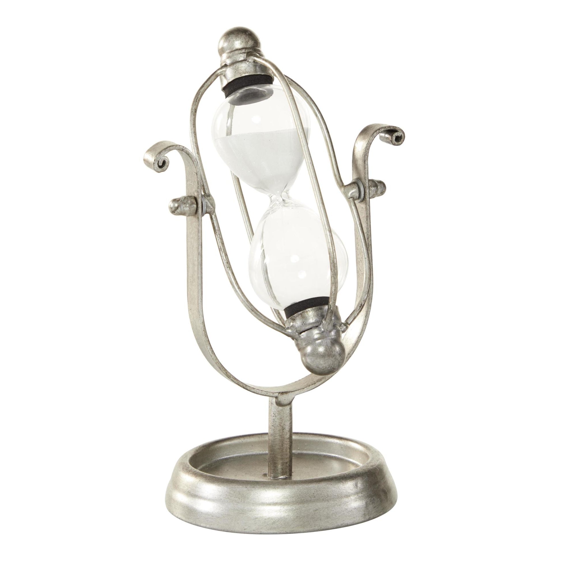 Scroll Metal Hourglass Sand Hourglass Timer