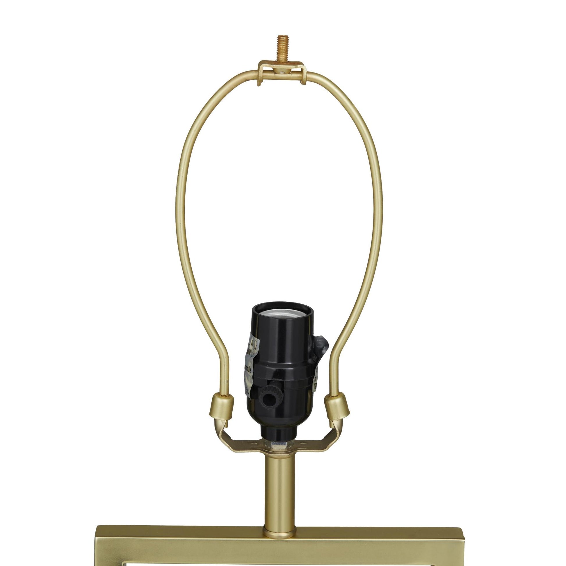 CosmoLiving by Cosmopolitan Geometric Marble Room Table Lamp with Square Shade