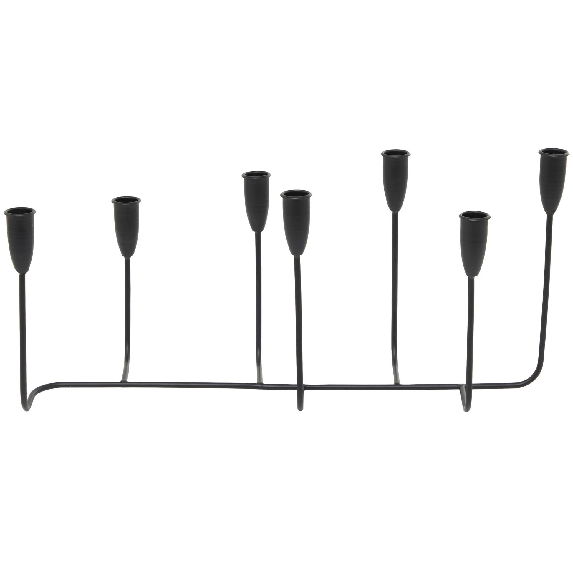 CosmoLiving by Cosmopolitan Metal Long Tapered 7 Holder Decorative Candelabra