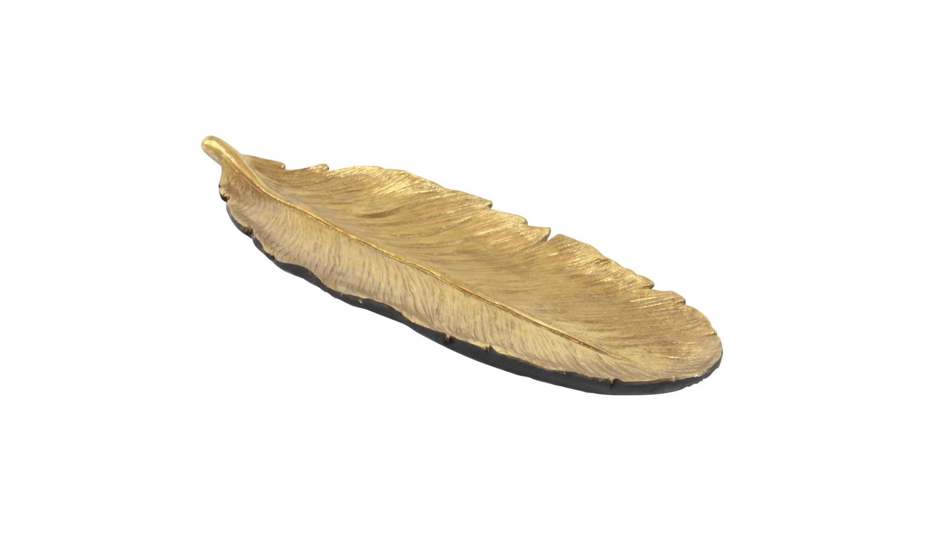 Bird Polystone Feather Large Decorative Bowl