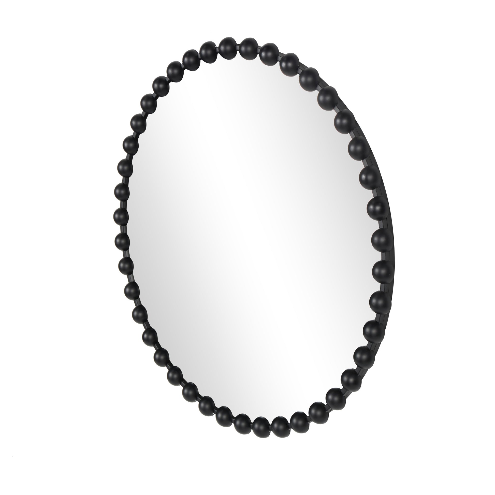 CosmoLiving by Cosmopolitan Metal Room Wall Mirror with Beaded Detailing