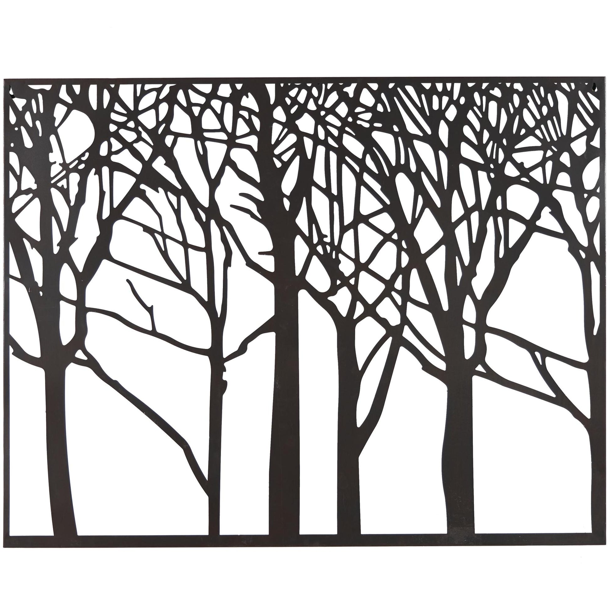 Tree Black Metal Home Wall Decor
