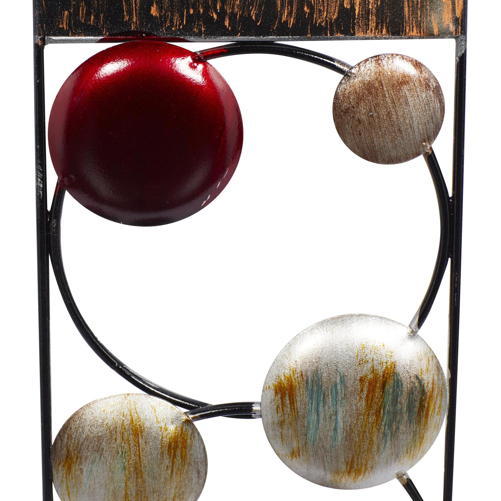 Set of 2 Brown Metal 2 Candle Indoor Outdoor Wall Sconce
