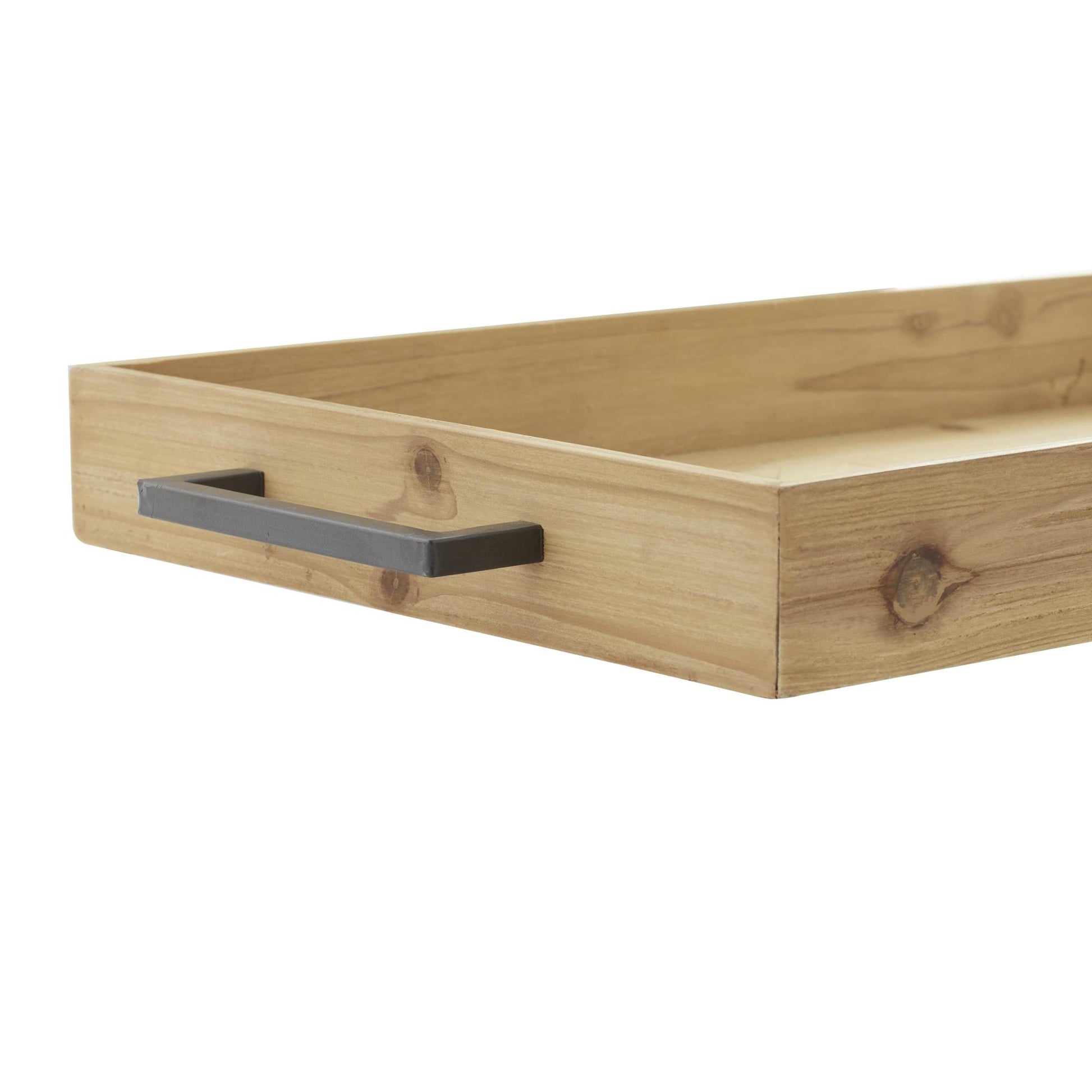 Brown Wood Living Room Decor Tray