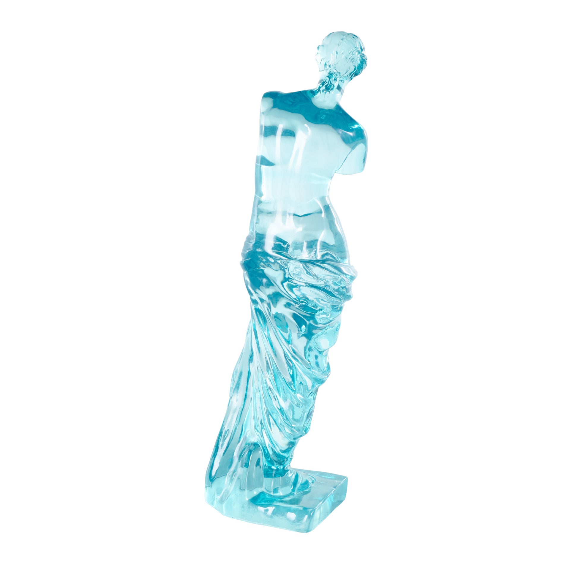 Woman Resin Tinted Decorative Sculpture