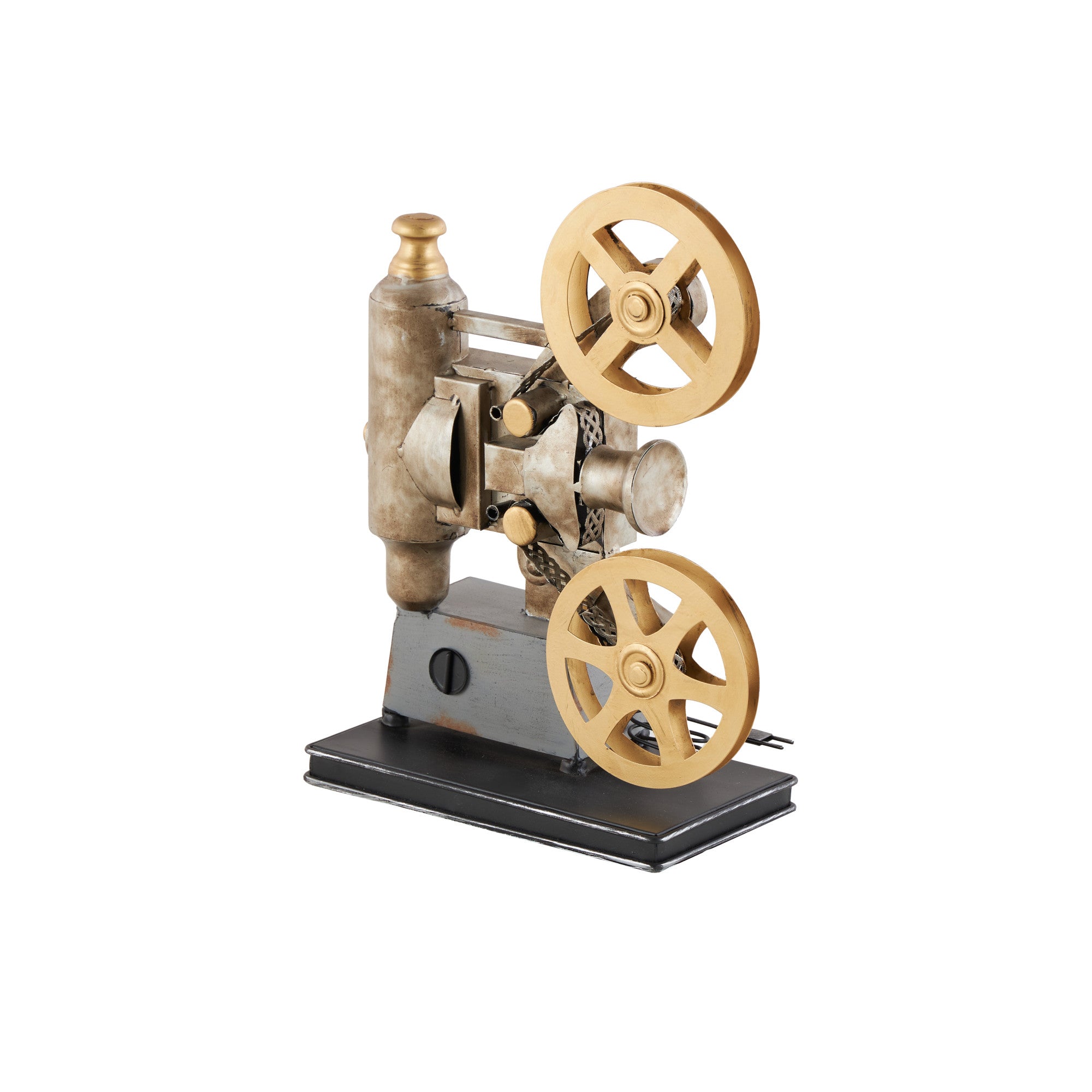 Film Black Metal Camera Decorative Sculpture