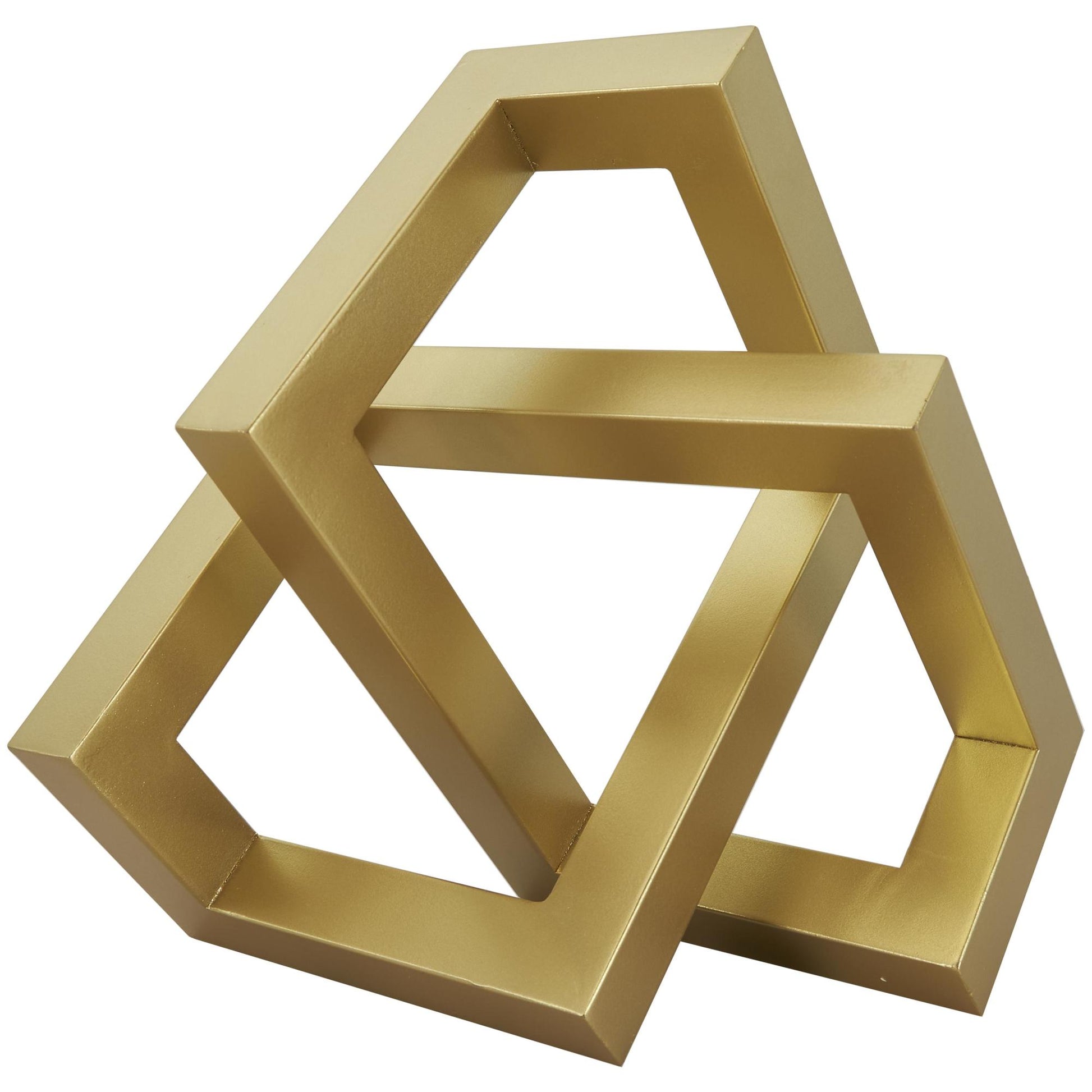 Geometric Metal Abstract Shaped Decorative Sculpture
