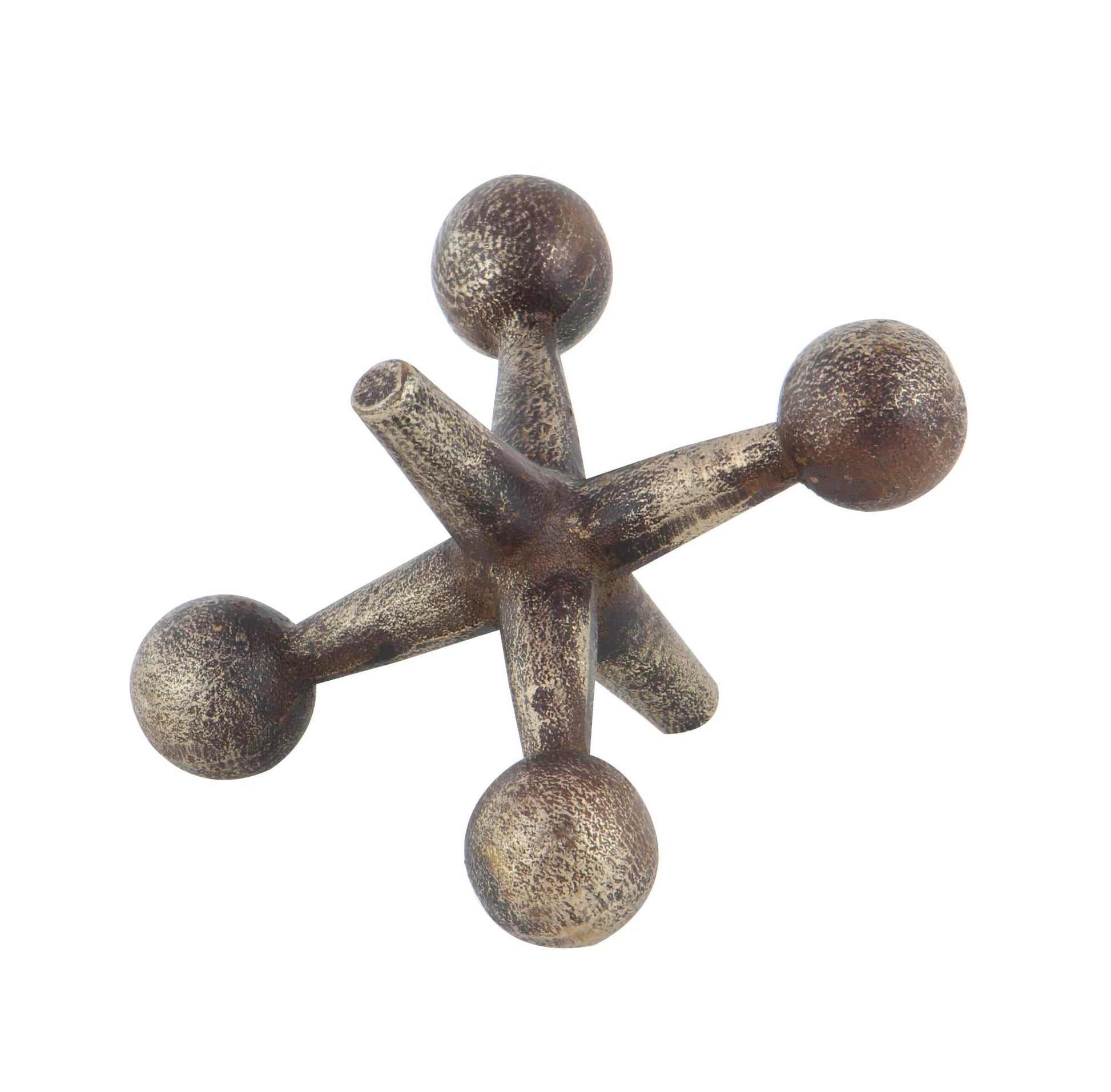 Set of 3 Jack Metal Decorative Sculpture Set of 3 5", 7", 9"W