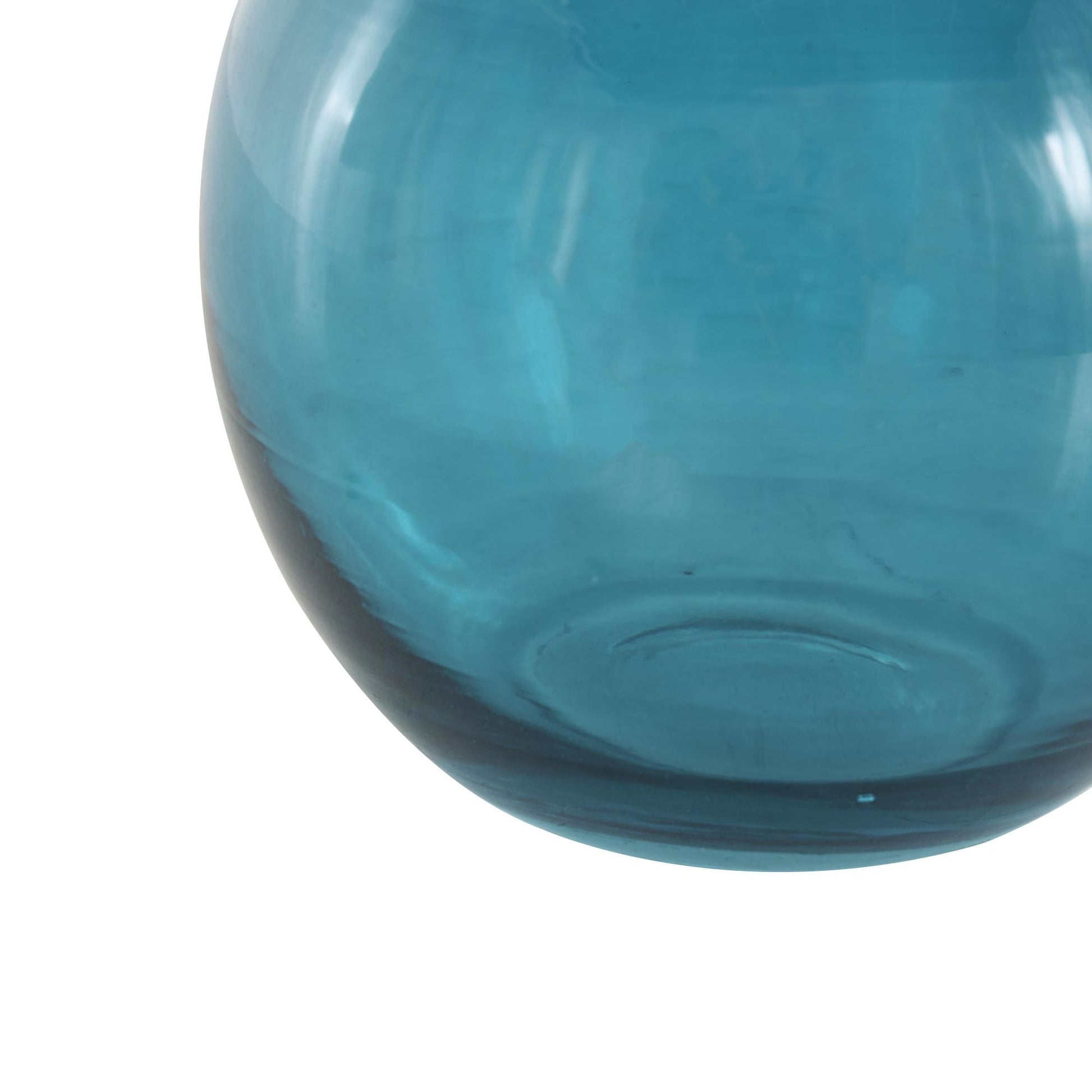 Set of 3 Geometric Glass Tinted Decorative Vase with Gold Rim and Varying Shapes