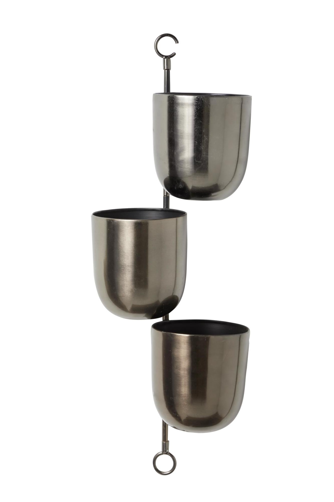 Metal Layered Indoor Outdoor Wall Planter