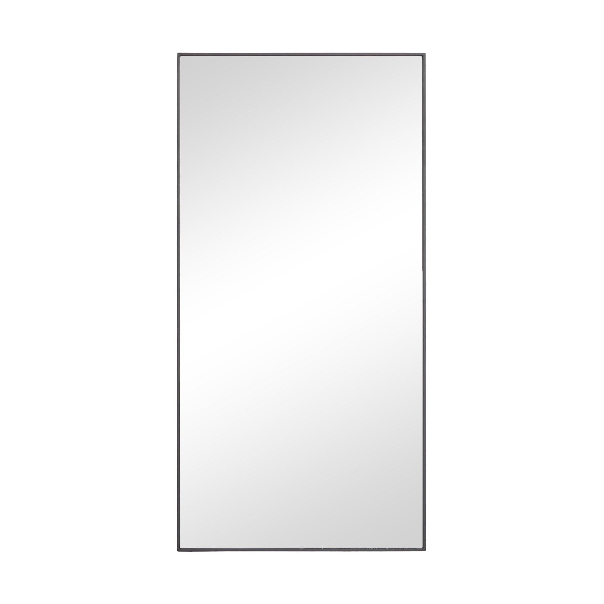 Wooden Room Wall Mirror with Thin Frame