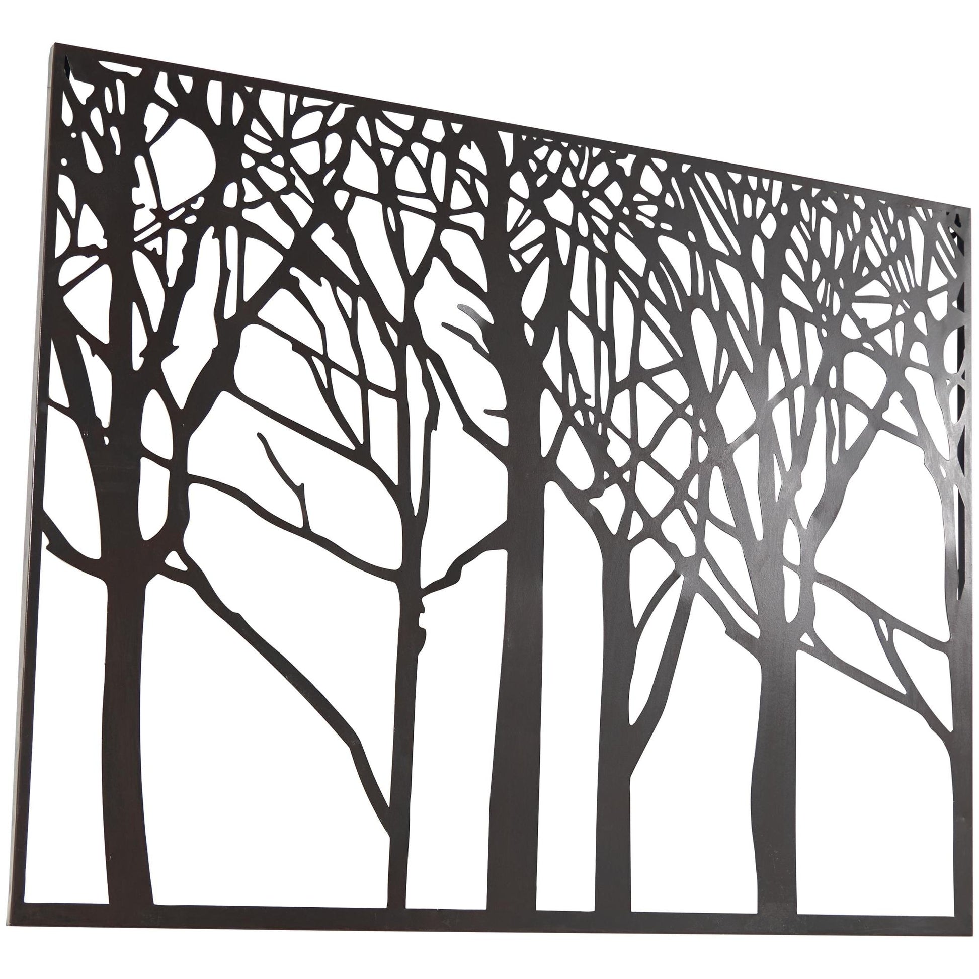 Tree Black Metal Home Wall Decor