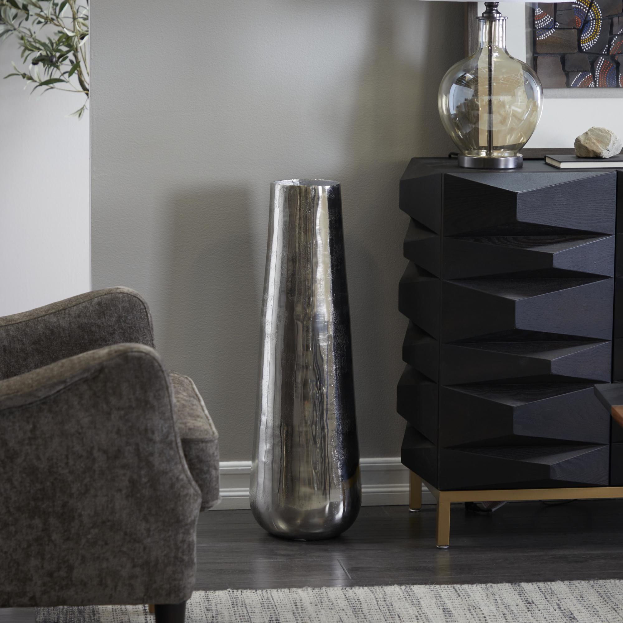 Aluminum Metal Decorative Vase