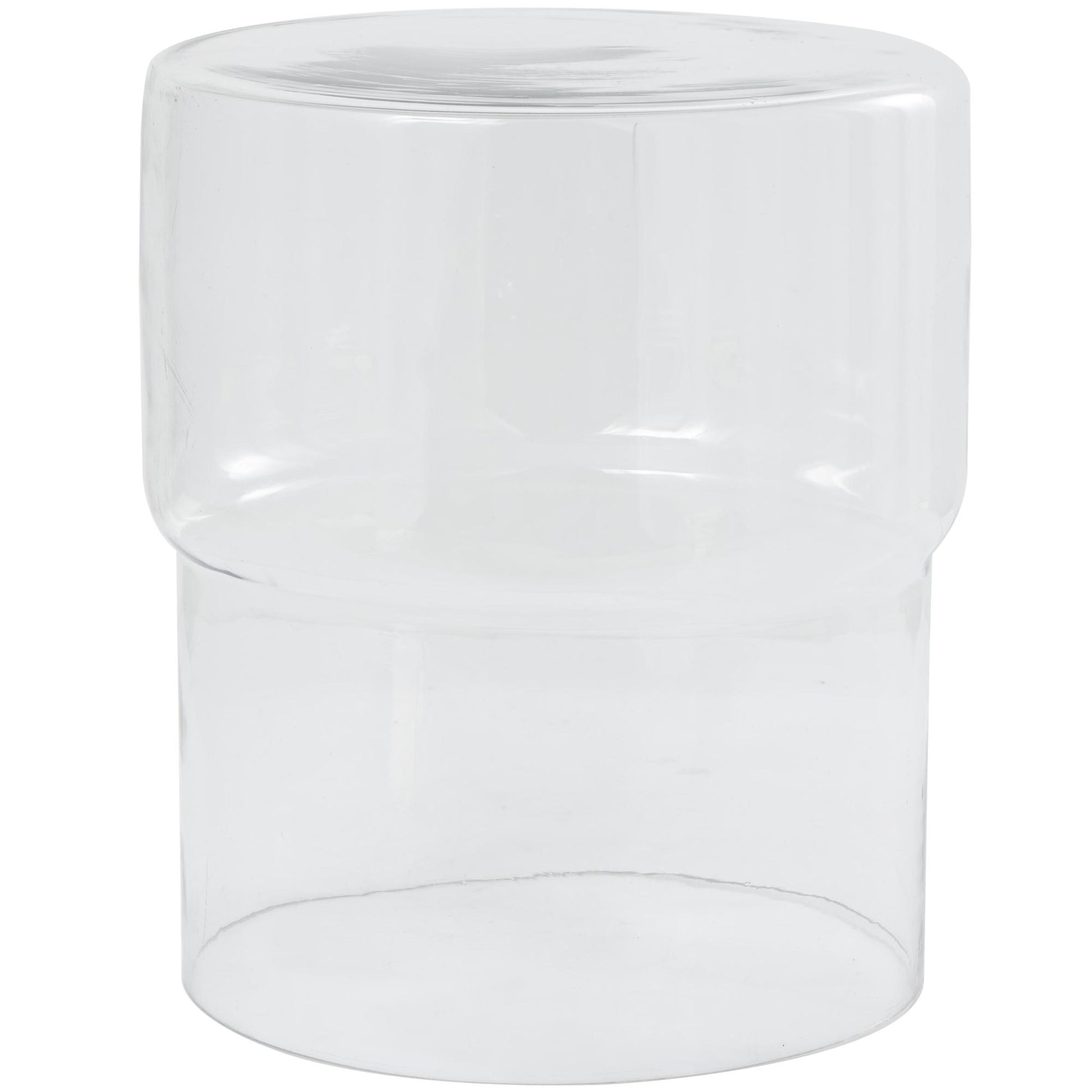 Glass Modern Side End Accent Table
