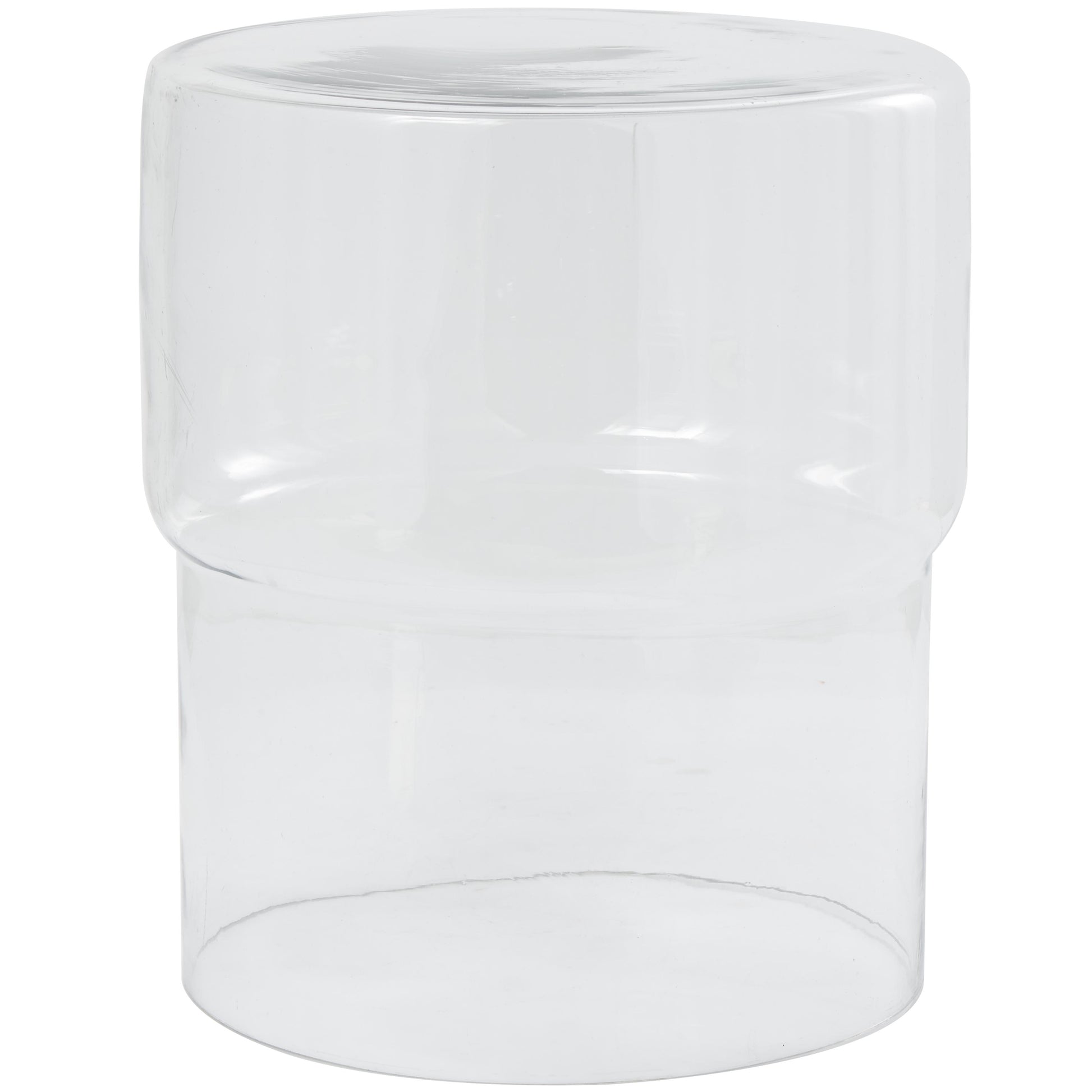 Glass Modern Side End Accent Table