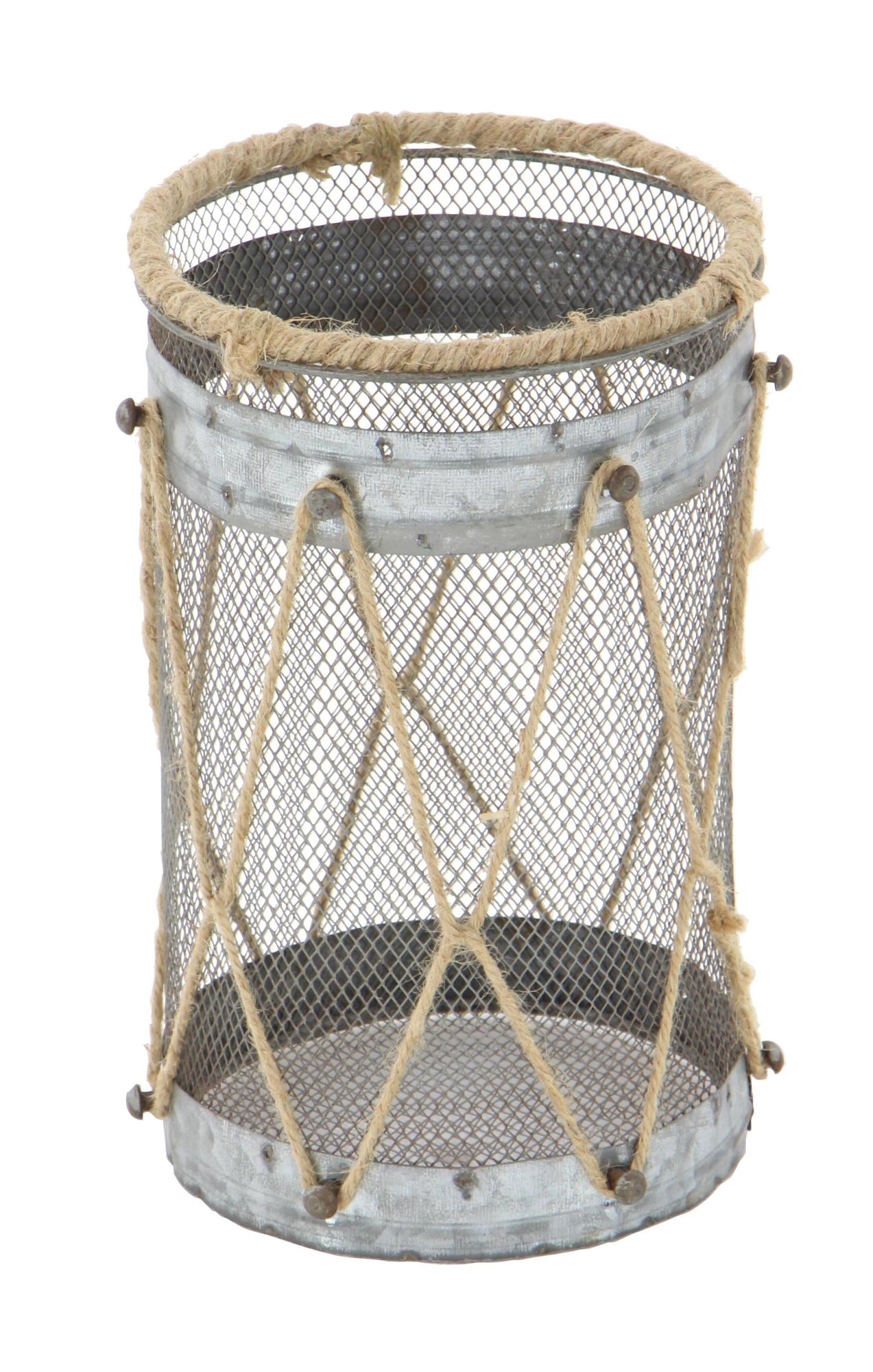 Set of 3 Silver Metal Decorative Indoor Outdoor Candle Lantern