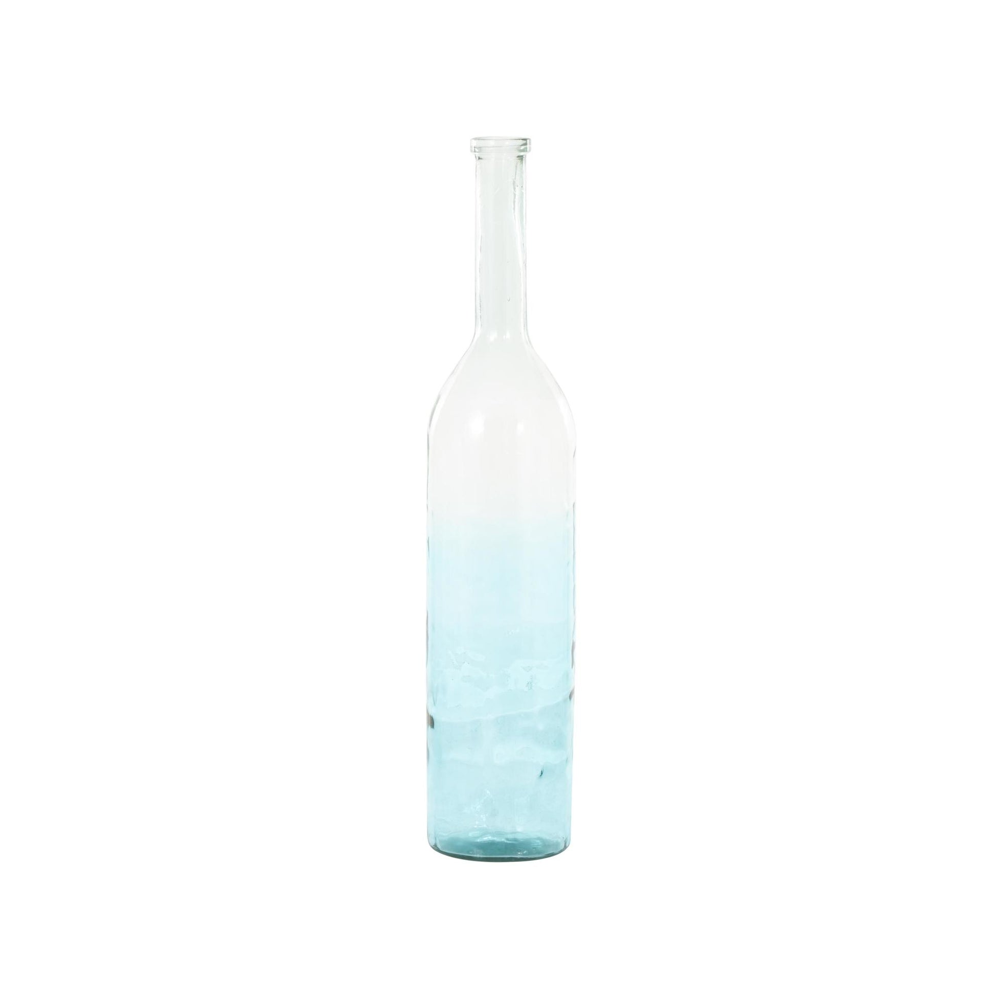 Recycled Glass Handmade Spanish Decorative Vase 8" x 8" x 40"