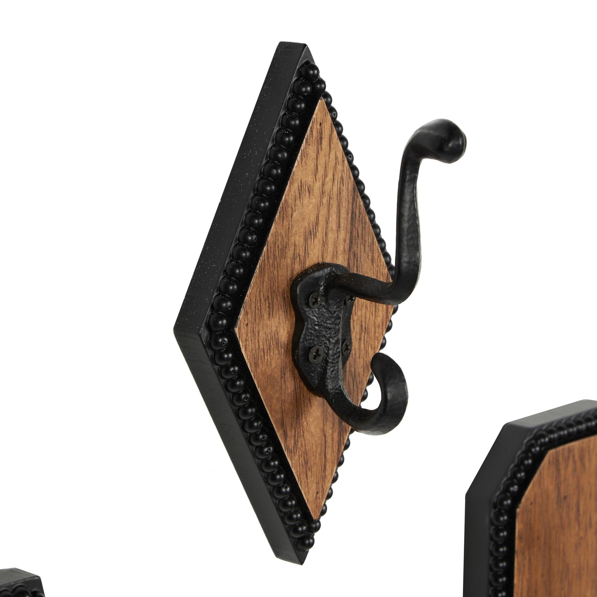 Brown Wooden Vintage Inspired Home Wall Hook