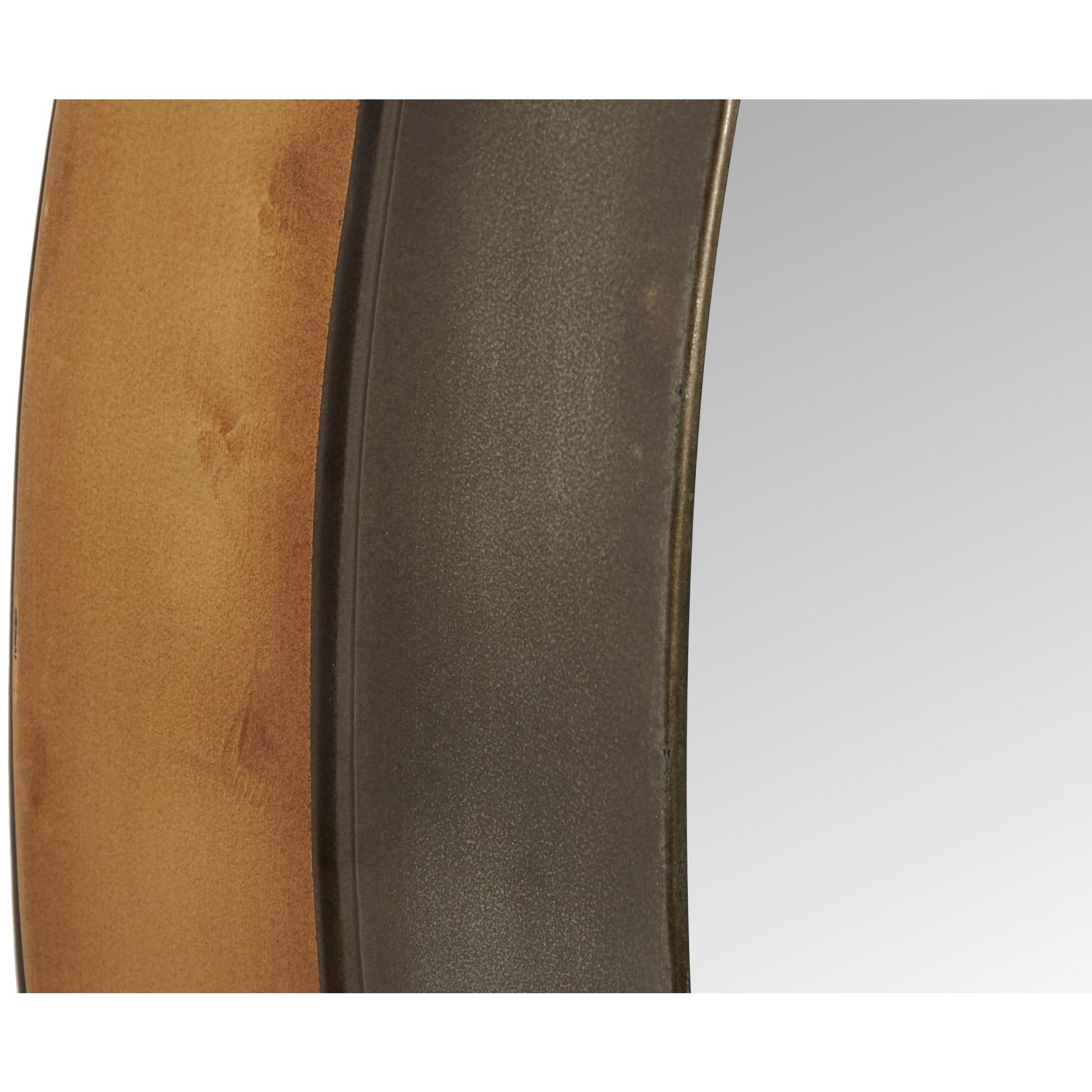 Metal Room Wall Mirror with Thin Frame 32" x 3" x 32"